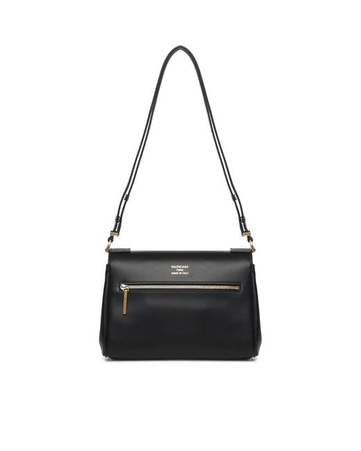 Balenciaga Black Bel Air Flap Bag Xs