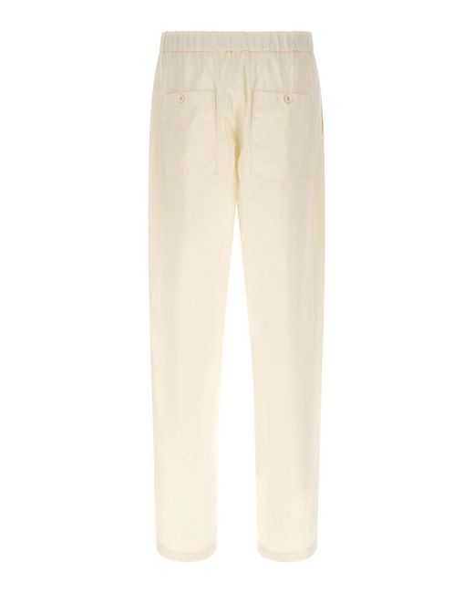 Jil Sander Natural Cargo Pants for men