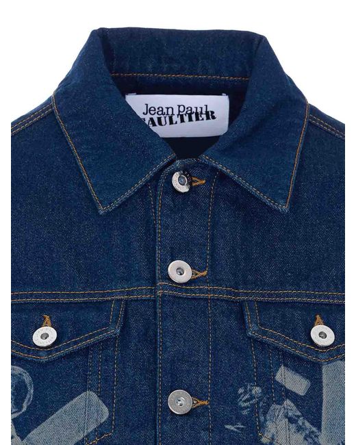 Jean Paul Gaultier Blue Denim Jacket