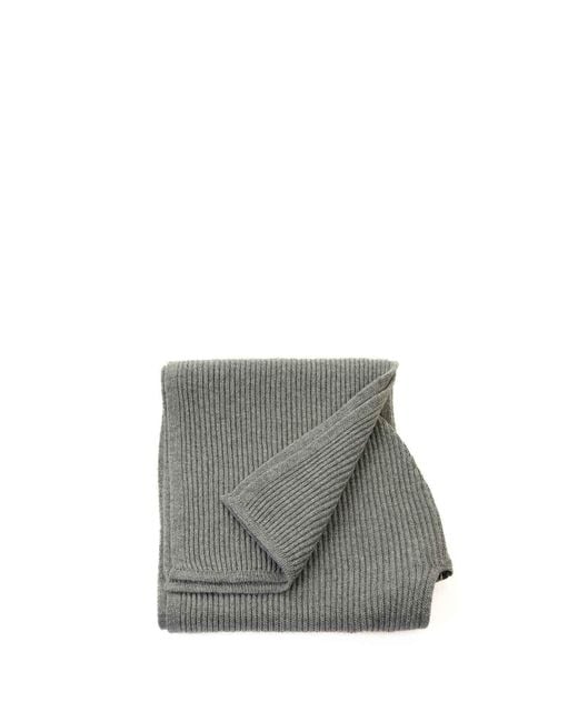 Inverni Gray Pure Cashmere Scarf