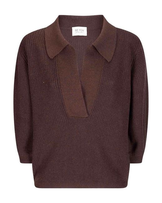 Be You Brown Polo Coste