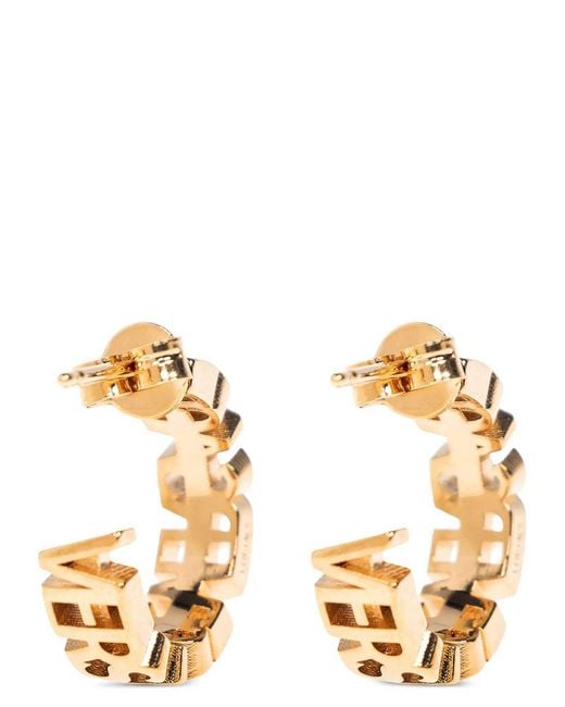 Versace Metallic Earrings