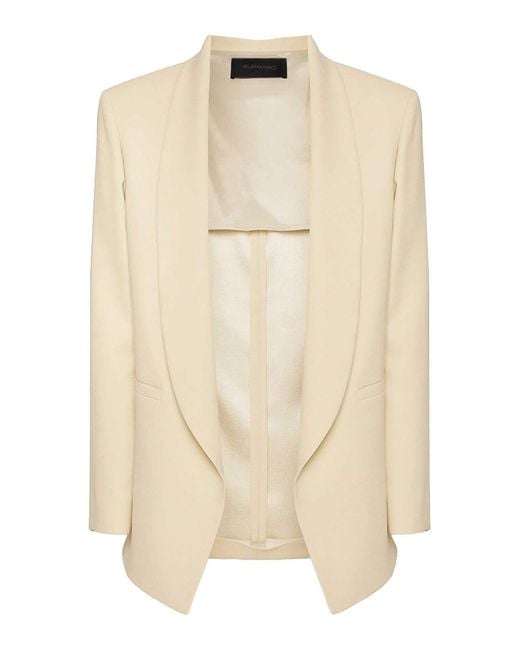 Elena Miro Natural Blazer