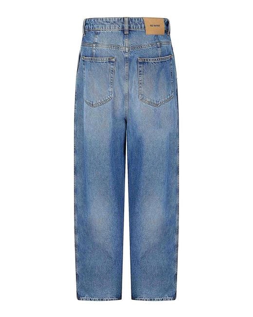 Hed Mayner Blue Denim Pant