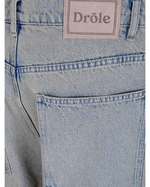 Drole de Monsieur Gray Baggy Dusty Jeans for men