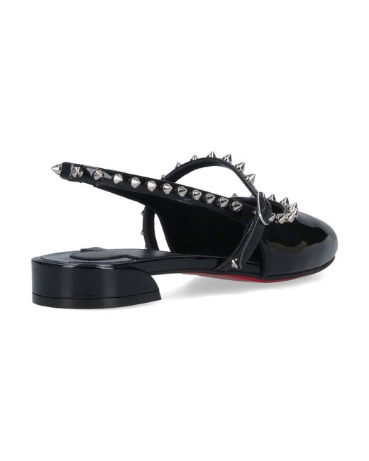 Christian Louboutin Black Mary-Jane Pumps