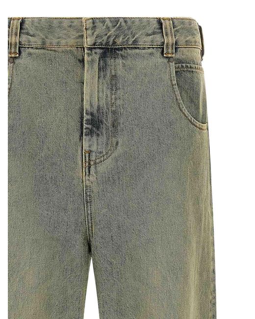 Entire studios Green Gem Surface Wave Jeans