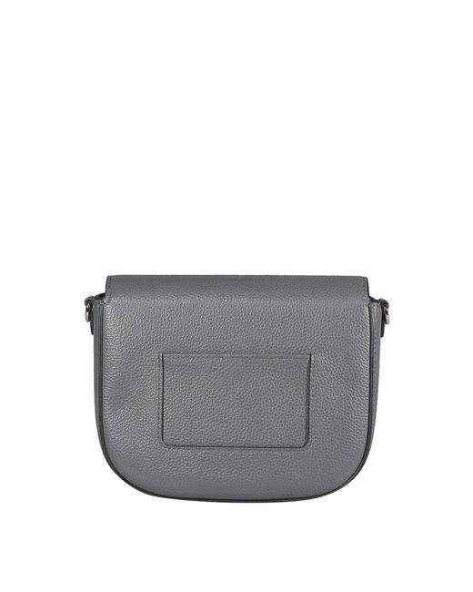 Mulberry Gray Calf Leather Clutch