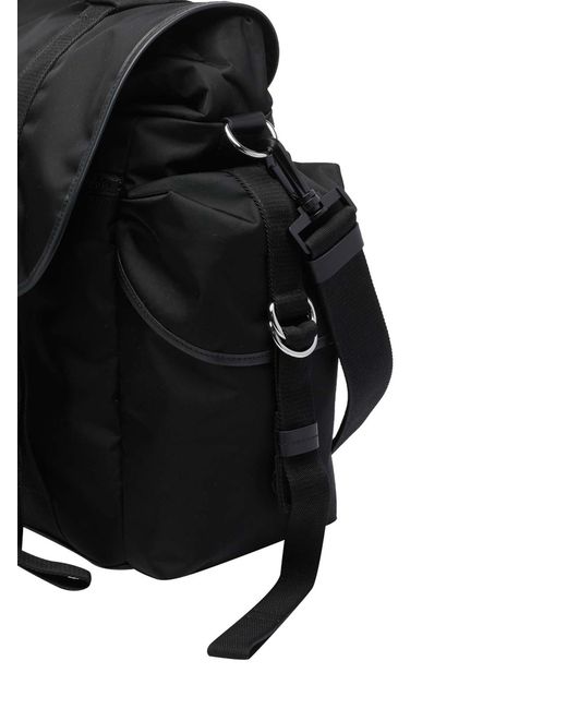 Maison Margiela Black Small High Tech Messenger Bag for men