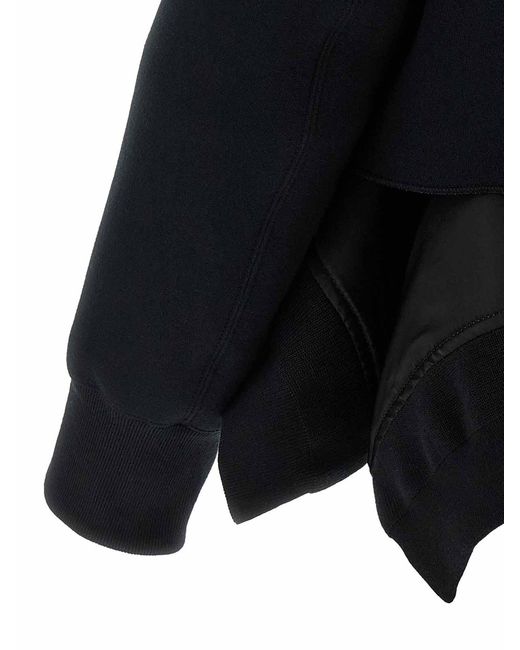 Sacai Black Hoodie