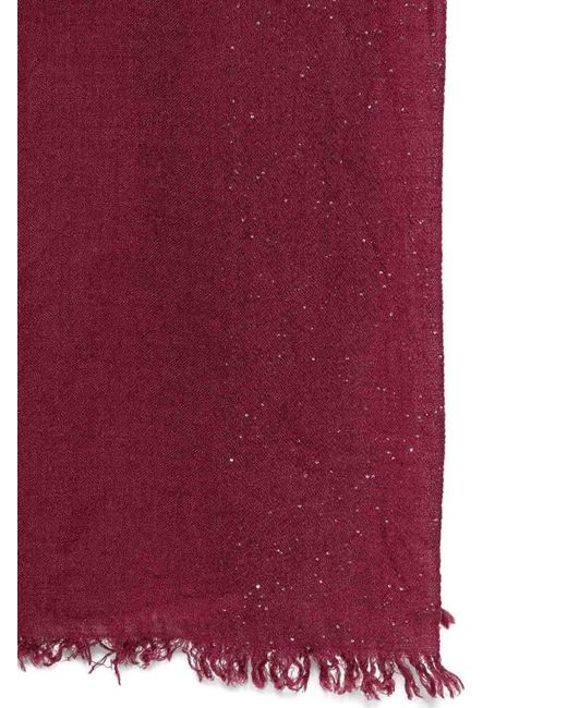Faliero Sarti Red Scarf