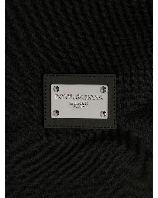 Dolce & Gabbana Black Dg Essential T-Shirt for men