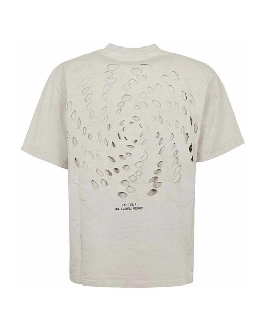 44 Label Group White Trip Tee for men