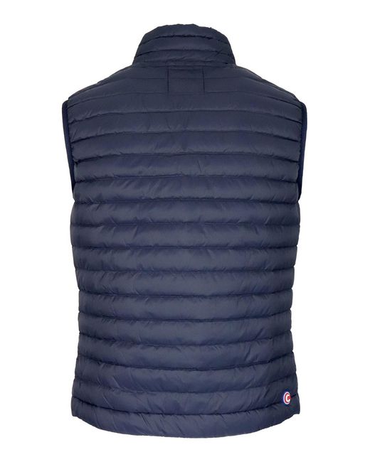Colmar Blue Floid Puffer Waistcoat for men