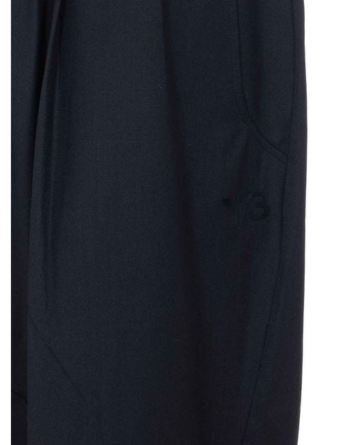 Y-3 Blue Track Pants for men