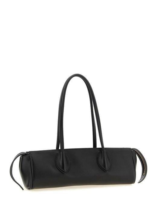 Khaite Black Donna Shoulder Bag
