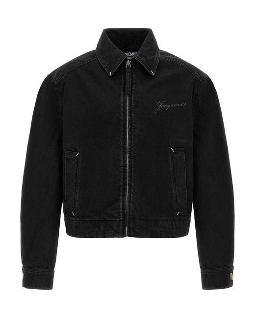 Jacquemus Black Jacket for men