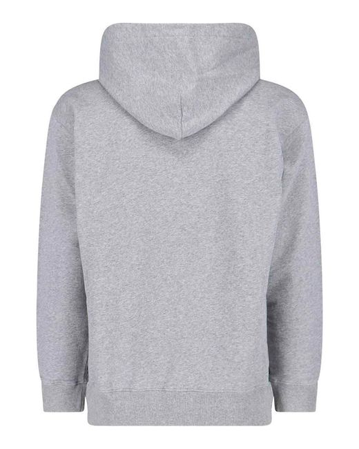 MM6 by Maison Margiela Gray Hoodie for men