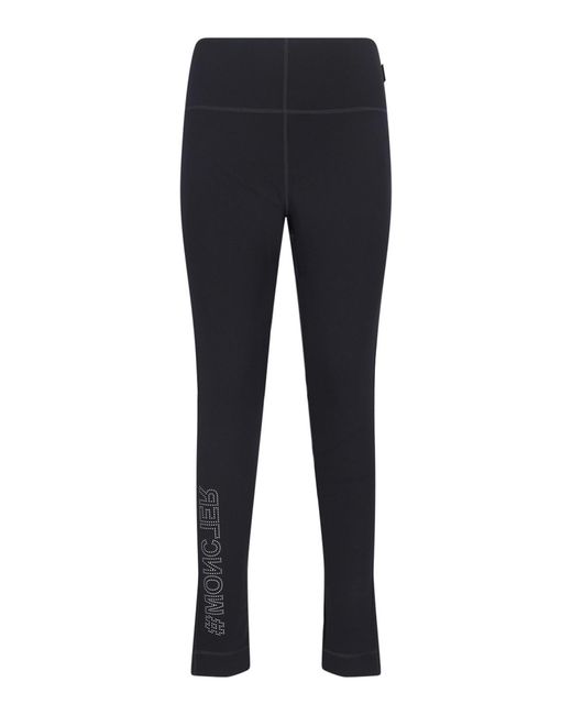 Moncler Blue Leggins With Studs