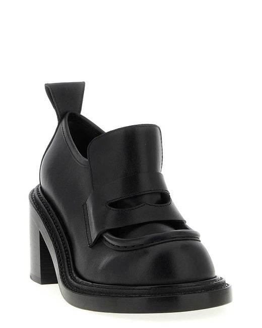 Moschino Black Olivia Loafers