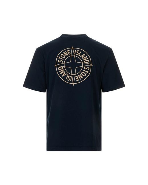 Stone Island Blue Tshirt for men