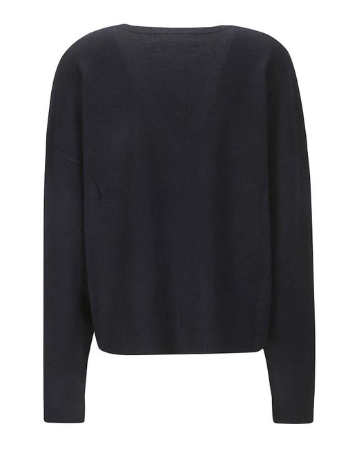 Extreme Cashmere Black V-neck Sweater