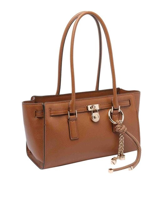 MICHAEL Michael Kors White Hamilton Shoulder Bag