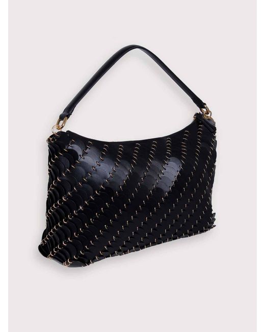 Rabanne Blue Leather Bag Shoulder Bag