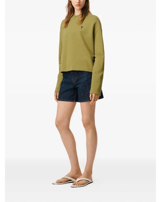 AMI Green Adc Sweatshirt