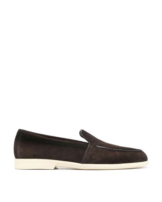 Santoni Brown Malibu Sneakers for men