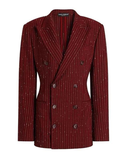 Dolce & Gabbana Red Jacket