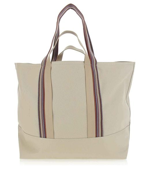 Paul Smith Natural Shopping Canvas Handles Riga Paul for men