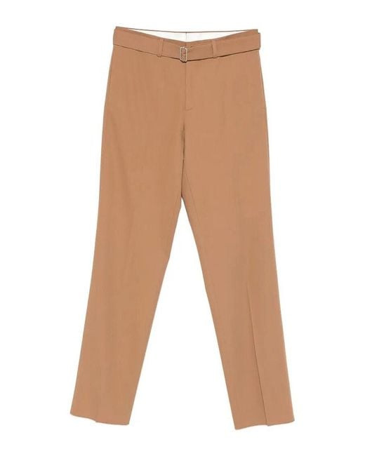Lardini White 'Drop Reg' Pants for men