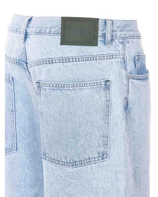 Drole de Monsieur Blue Baggy Bleu Jeans for men