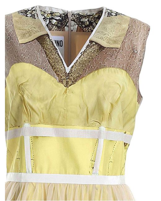 Moschino Yellow Inside Out Dress