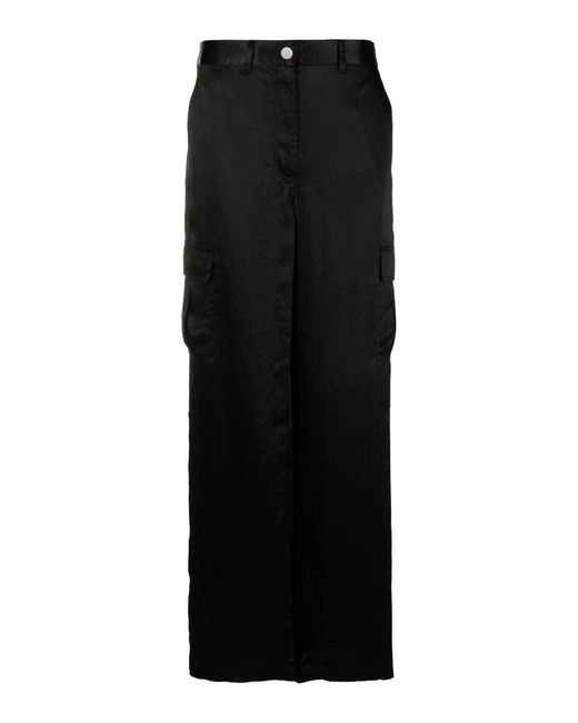 Theory Black Cargo Trousers