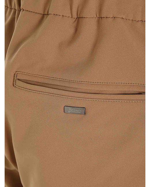 Herno Natural Relaxed Trousers for men