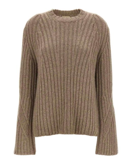 Khaite Brown Calvin Sweater