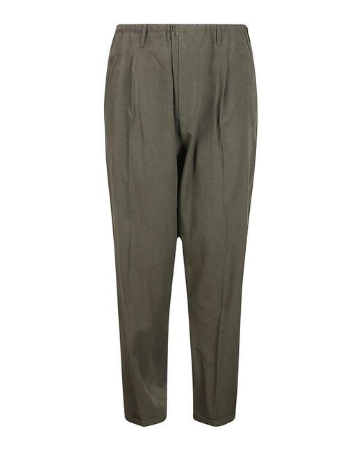 Magliano Green Twill Trousers for men