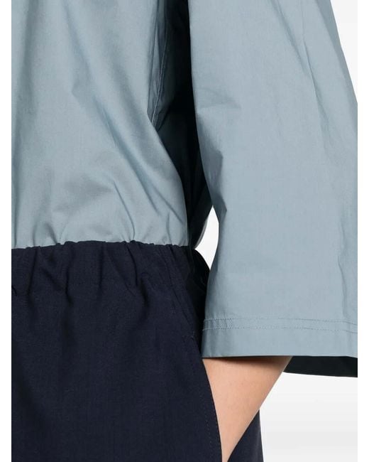 Sofie D'Hoore Blue 3/4 Sleeve Shirt