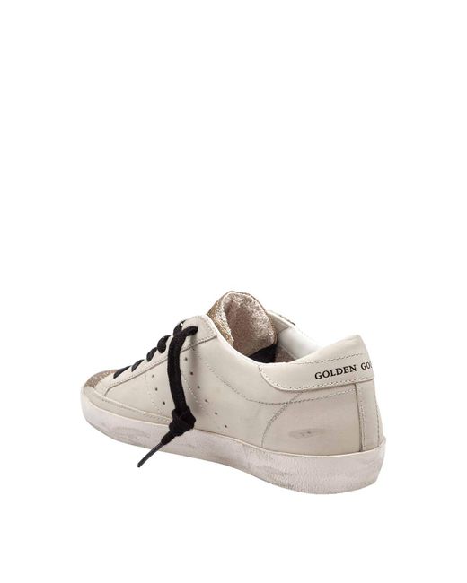 Golden Goose Deluxe Brand Natural Super Star Sneakers