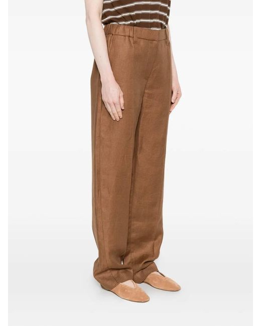Herno Brown Pences Trousers