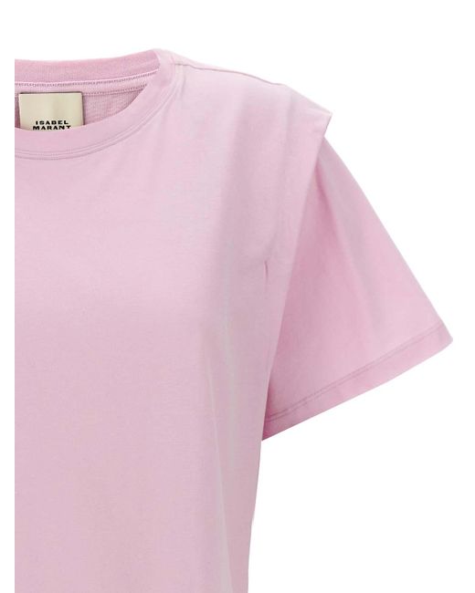 Isabel Marant Pink Zelitos T-shirt
