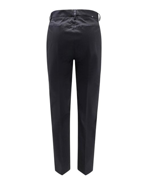 Aspesi Blue Stretch Cotton Trousers