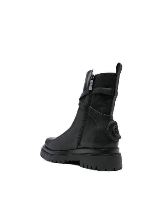 Just Cavalli Black Bourne Boot for men