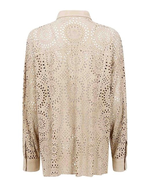 Eleventy Natural Shirt