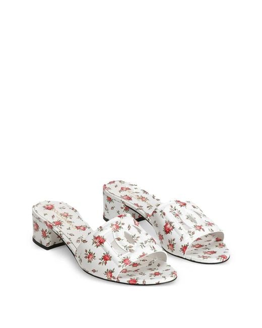 Dolce & Gabbana White Sandals