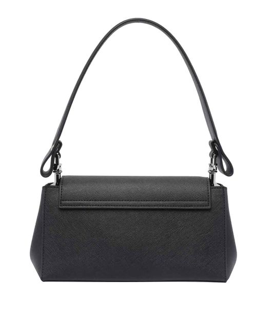 Vivienne Westwood Black Medium Hazel Shoulder Bag
