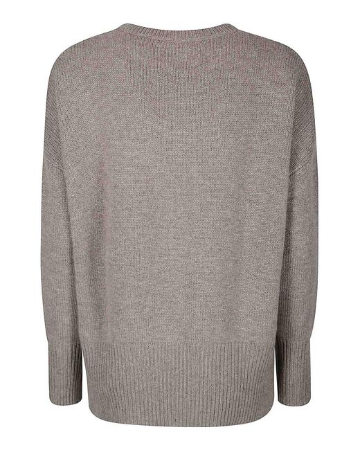 Lisa Yang Gray Mila Sweater