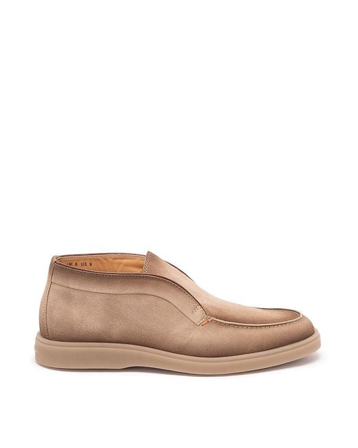 Santoni Brown 'Digits' Lace Up for men